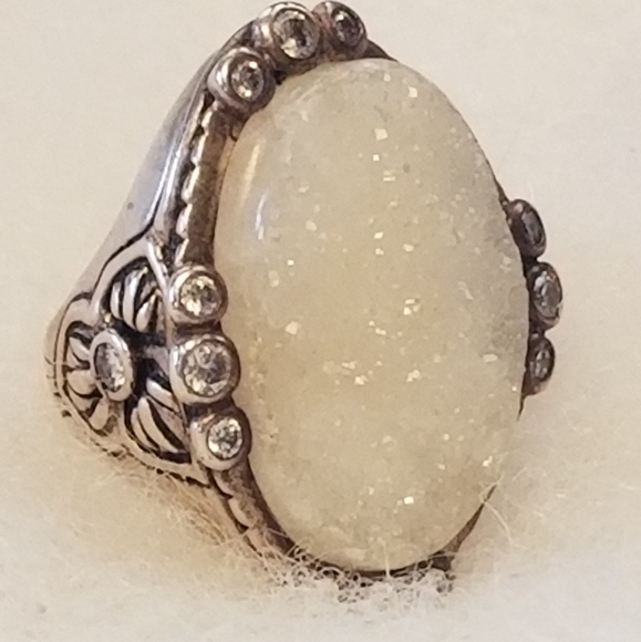 Silpada Sterling Silver & Druzy Ring - Picture 8 of 11